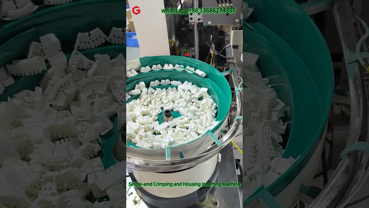 Single end Crimping and Housing Inserting Machine