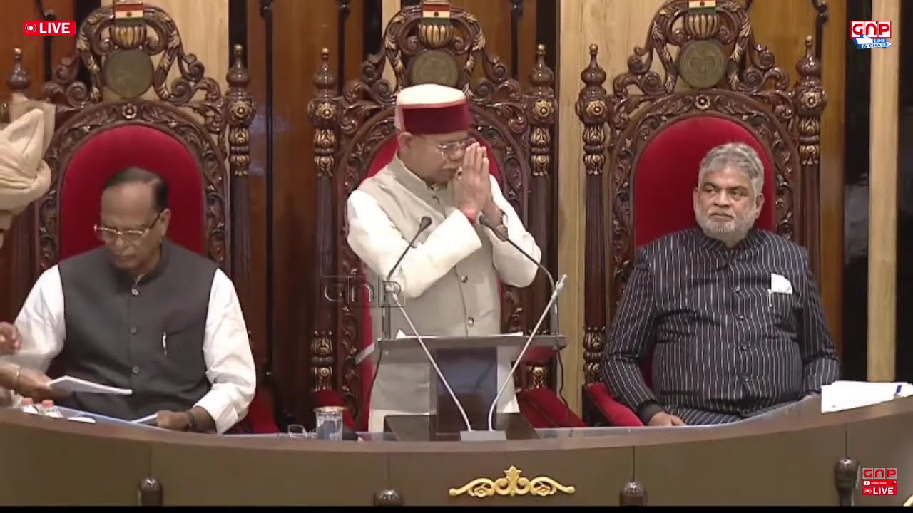 Governor Shiv Pratap Shukla Speech | Telangana Budget Session 2026 | CM Revanth Reddy Vs KCR | Gnp