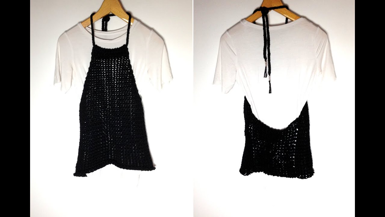 How to Loom Knit a Halter Neck Top (DIY Tutorial)