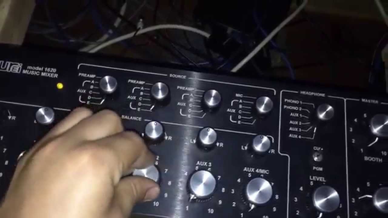 Original Urei 1620 Music Mixer