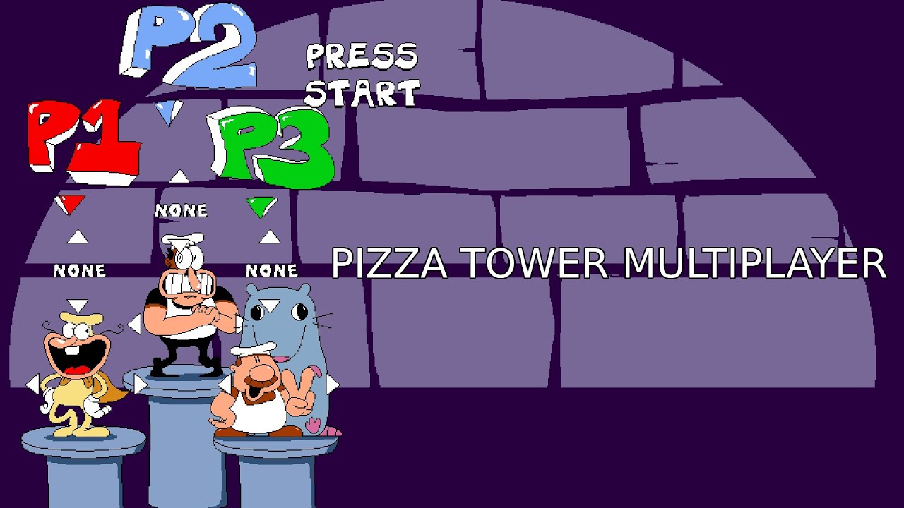 Pizza Tower But 3 Players [Episode 1] (ft. @elysaksosionn and @m00ndayyy )