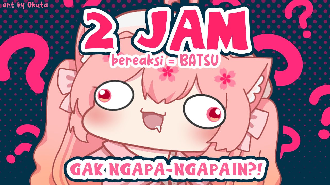【CHALLENGE】🩷 Vtuber ini 2 jam gak ngapa-ngapain 🎀