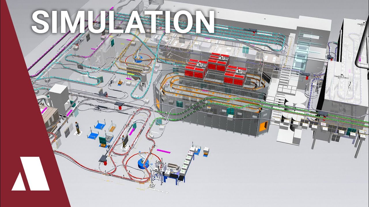 ASIS: Simulation | Material Flow | Holistic Simulation Production Plant