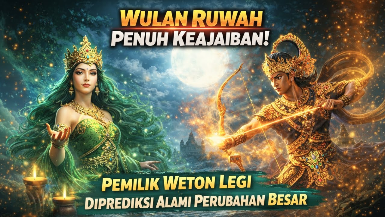 BULAN RUWAH DATANG ❗ pemilik WETON LEGI Bersiaplah MUKJIZAT Besar Besaran akan segera Datang ❗