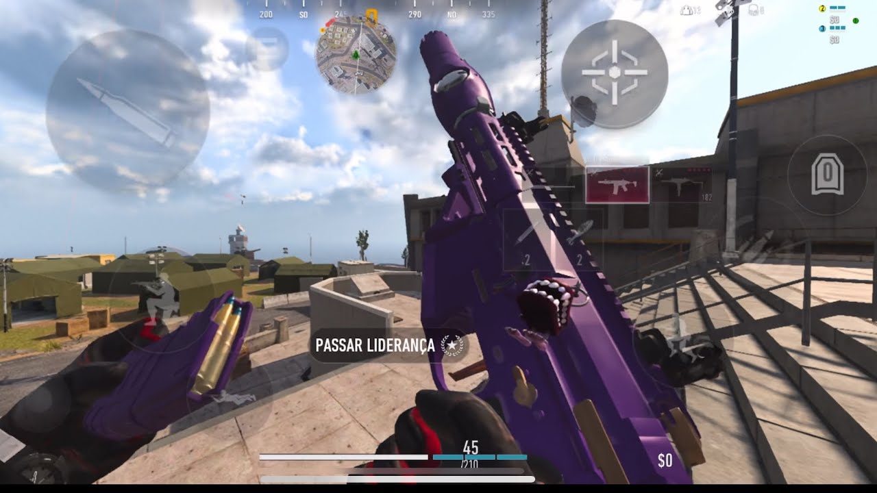 JOGUEI WARZONE MOBILE NO IPHONE 14 tudo no máximo 😱😱