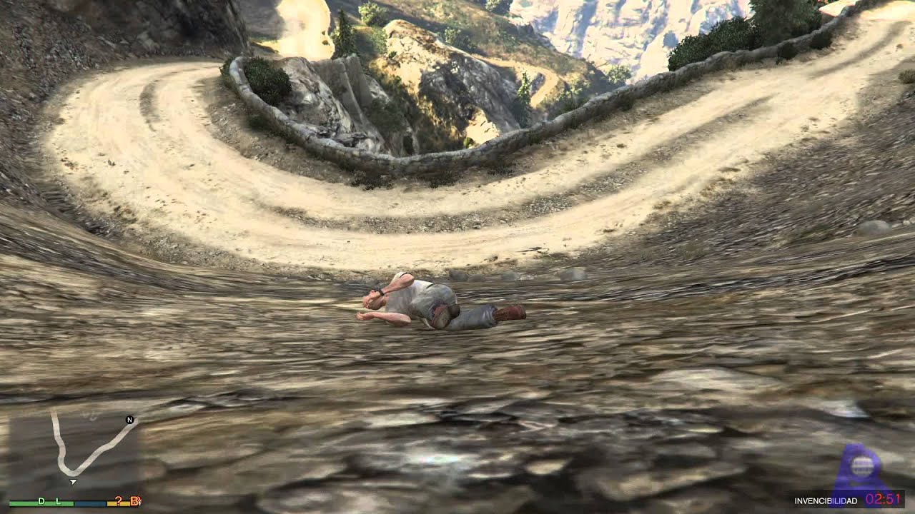 GTA | EPIC FAILS 2.0 | Caidas en montaña a camara lenta | 9
