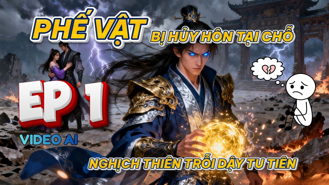 Phế Vật Bị Hủy Hôn Tại Chỗ: Nghịch Thiên Trỗi Dậy Tu Tiên Ep1