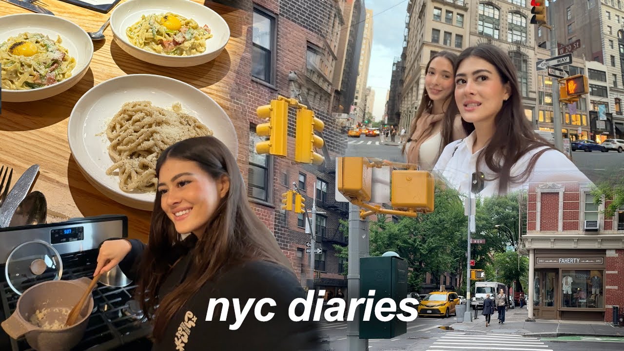 viva uma semana COMIGO EM NYC: o que eu como, rotina, cadê a bia?, eventos