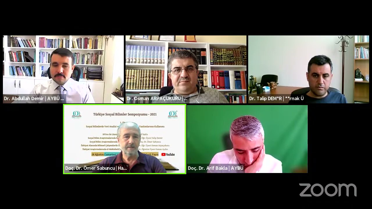 Sosyal Bilim Araştırmalarında Zotero’nun Kullanımı | Doç. Dr. Ömer Sabuncu