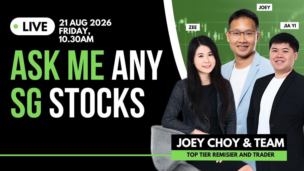 📊 LIVE SG Stock Analysis: Ask Me Any Stock | STI Trends & 1GT (Pro) in Action