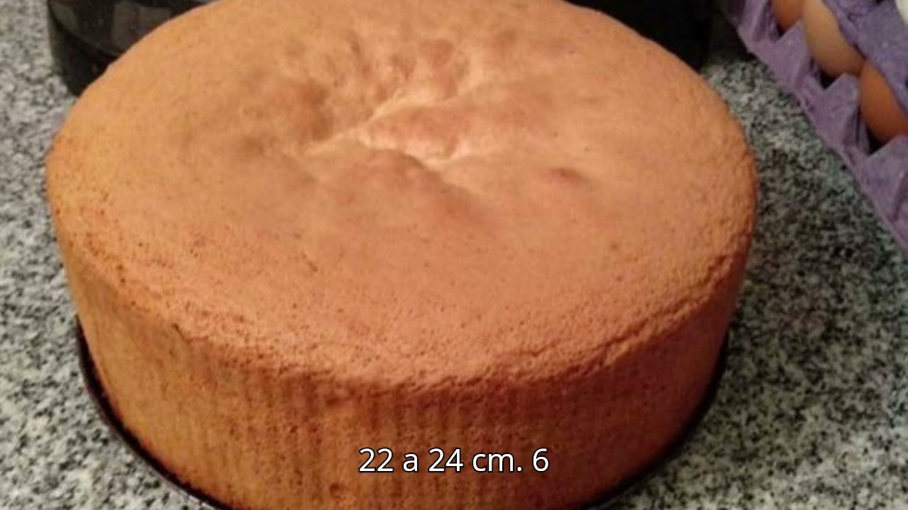 Bizcochuelo Argentino Casero el alma de todas las tortas