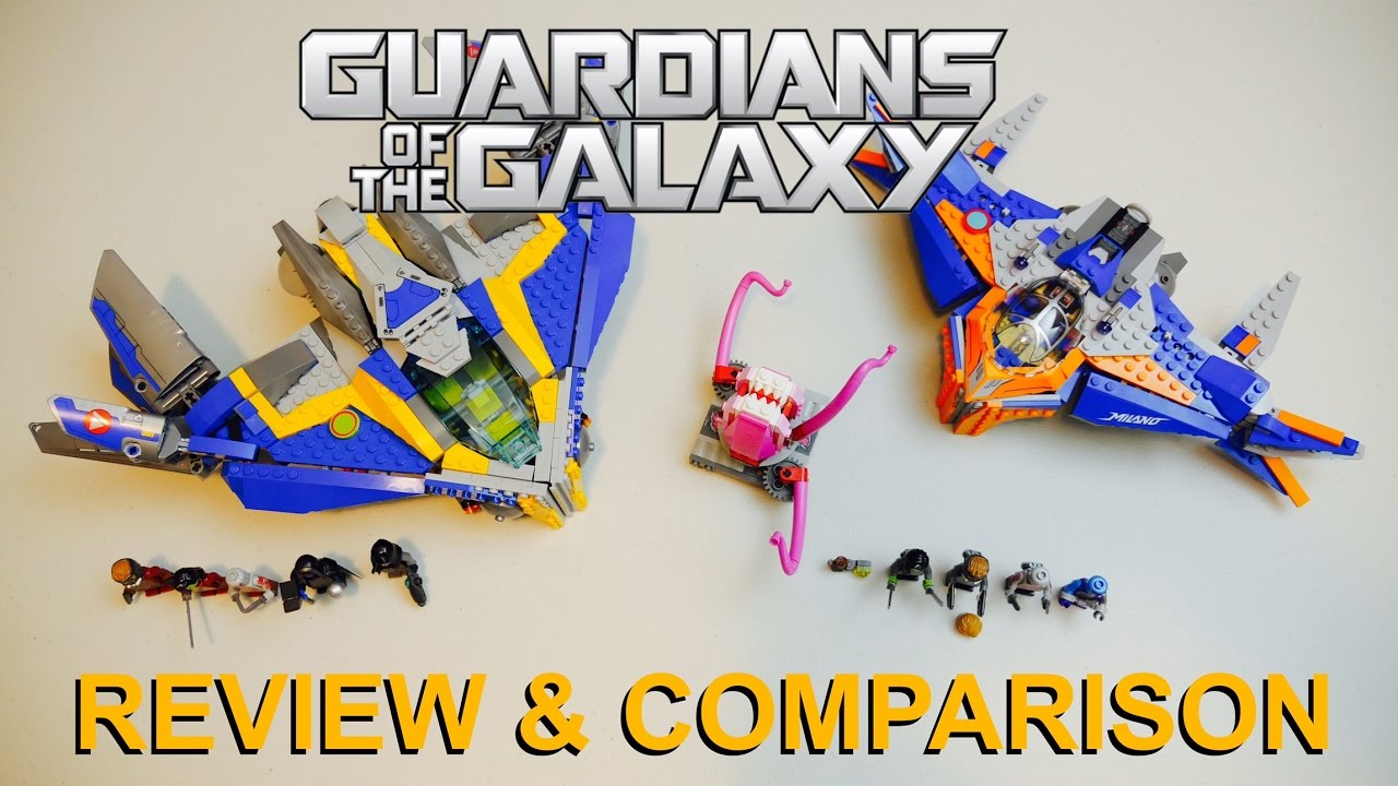 LEGO Guardians Of The Galaxy Milano set 76081 Review & Comparison