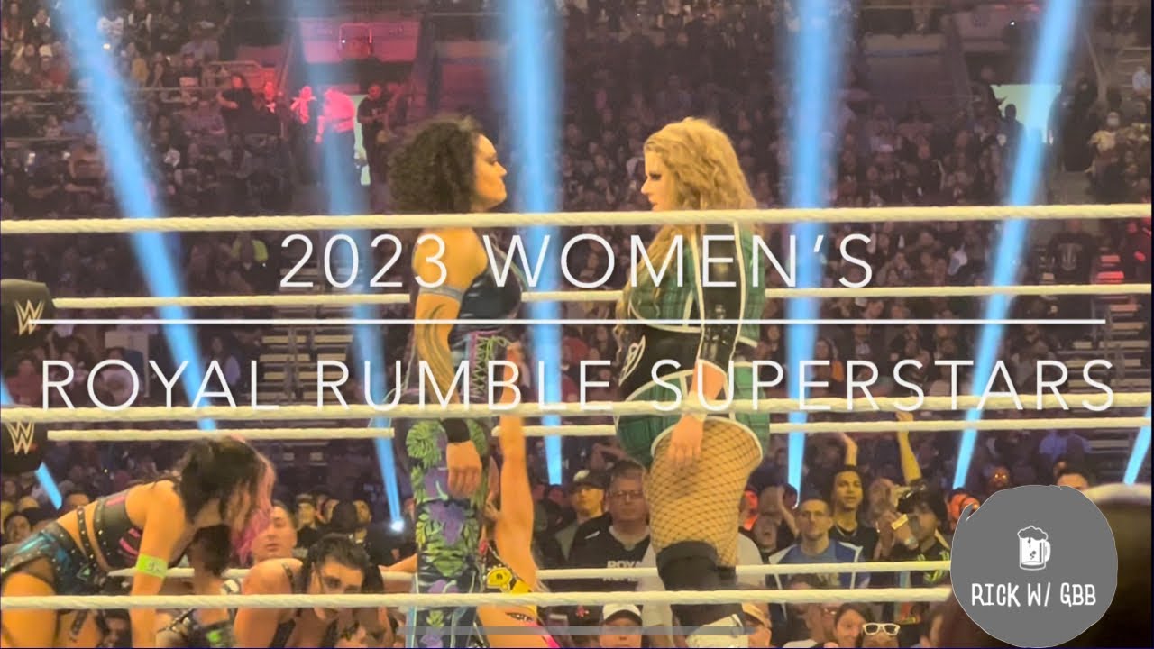 2023 Women&rsquo;s Royal Rumble highlights leaving