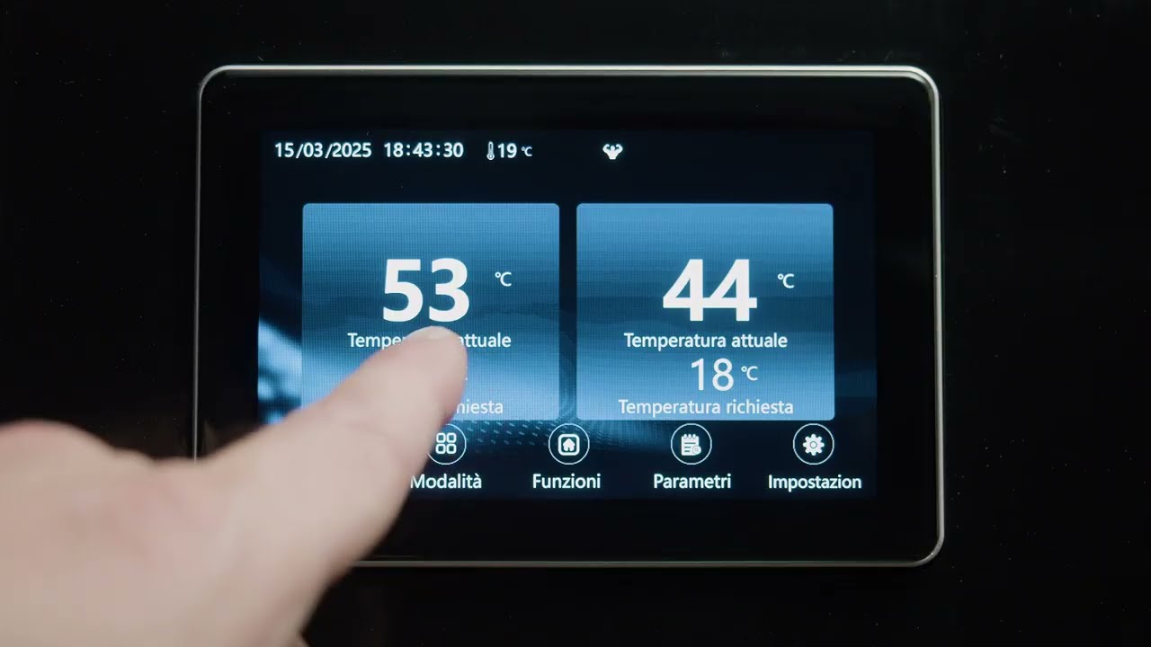 Display remoto delle pompe di calore FURIA - Come configurarlo