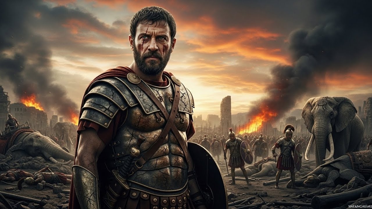 How 20,000 Romans DESTROYED Hannibal’s Last Army – Battle of Zama / Documentary to Sleep