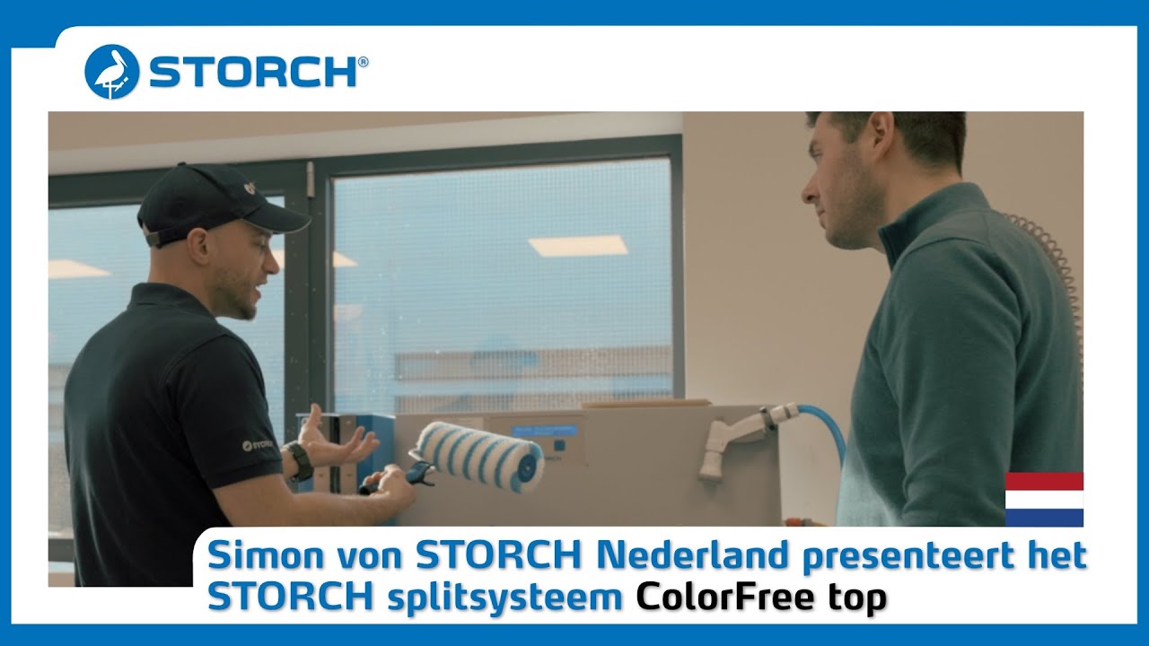 STORCH splitting system ColorFree top - presentation & testing at our partner VVBHusan in Rijen