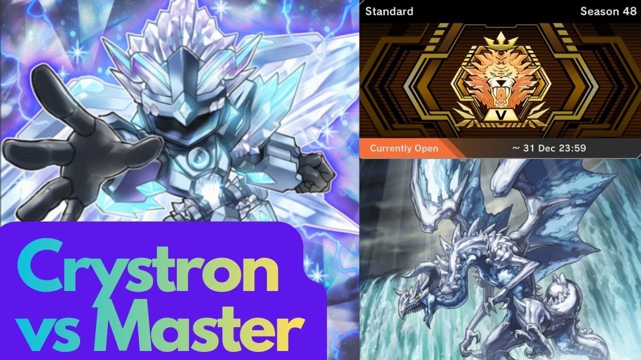 Crystron (pure version) vs Master Rank (Season 48) - Yugioh Master Duel