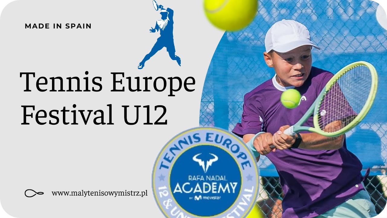 Janek na turnieju Tennis Europe Festival U12 w akademii Nadala