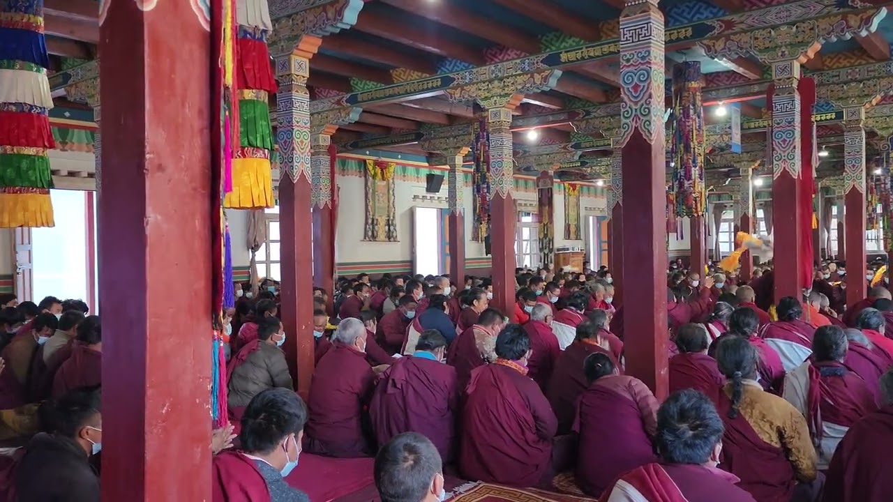 1st day teaching of seven treasures of Kunkhyen Longchen Rabjam by Kyabje  Pema Rigtsal Rinpoche.