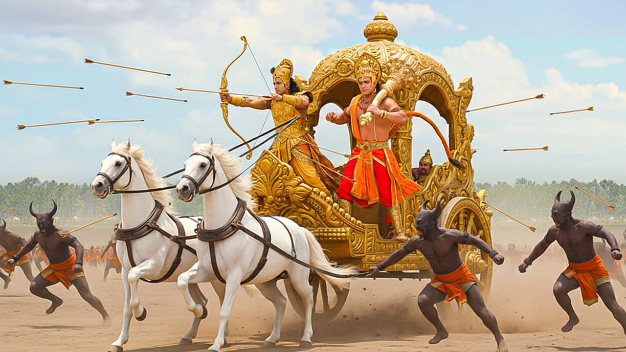 महाभारत के युद्ध में हनुमान ने की श्री कृष्ण की सहायता | संकट मोचन महाबली हनुमान | #hanuman #bhakti