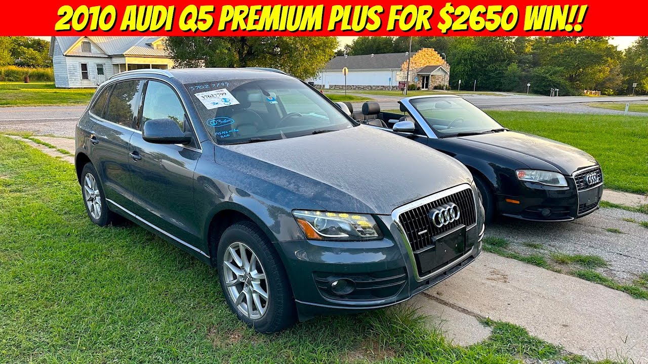 Someone Junked this 2010 Audi Q5 for a Stupid Reason! $2650 Win or Fail?