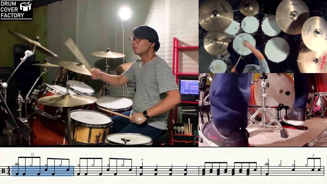 Will Smith - Friend Like Me(Aladdin OST) - Drum sheet DCF