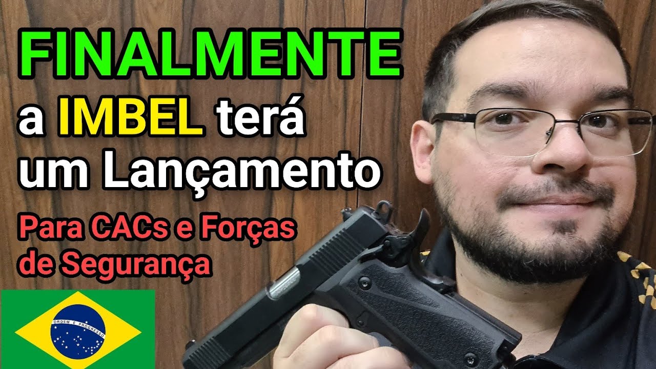 FINALMENTE um Lan&ccedil;amento da IMBEL! Nova MD7, o Novo Canh&atilde;o Nacional! Para CACs e For&ccedil;as de Seguran&ccedil;a