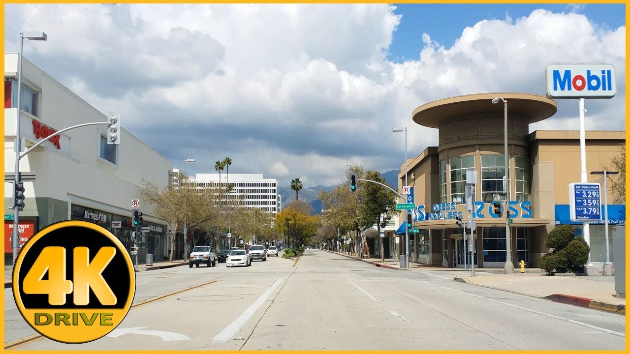 Driving Tour of Lake Ave (From Pasadena to Altadena) [4K]