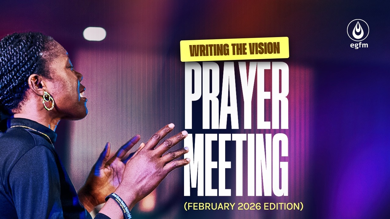WRITING THE VISION  PRAYER MEETING -17|02|2026