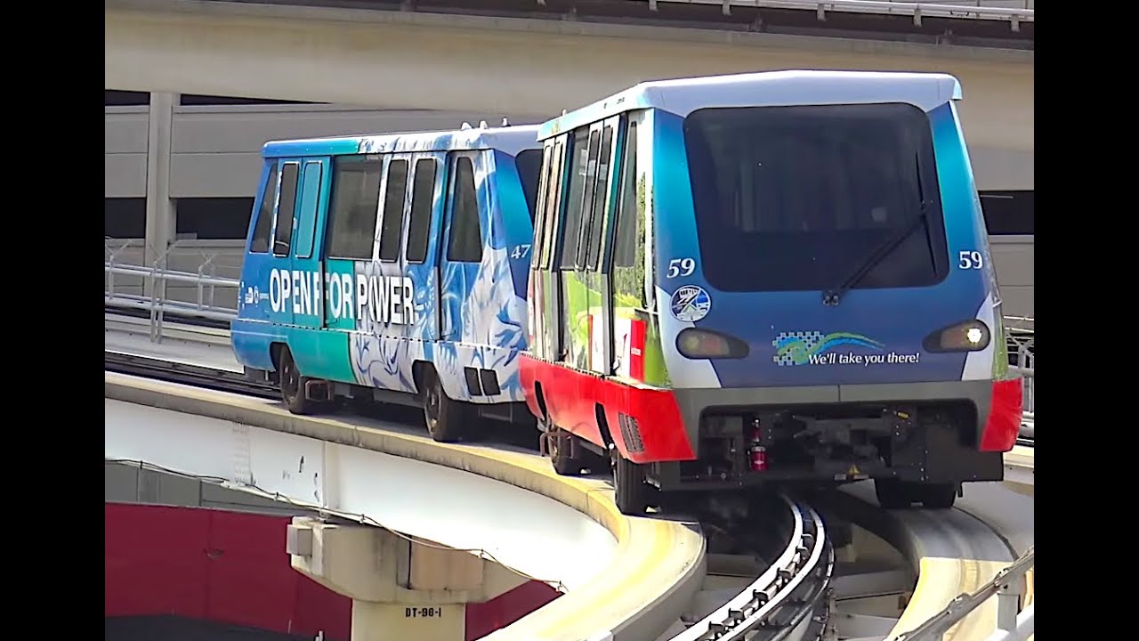 ⁴ᴷ Footage of the Miami Metromover System