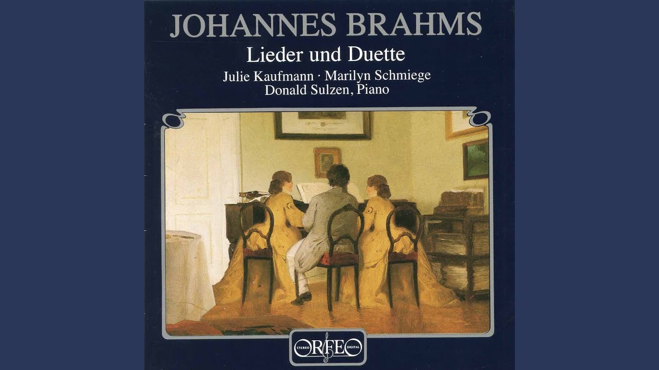 5 Lieder, Op. 106: No. 4. Meine Lieder
