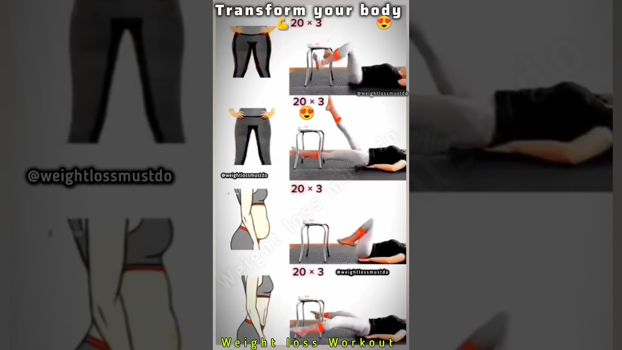 ✌️💪🔥weight lose exercise at home 