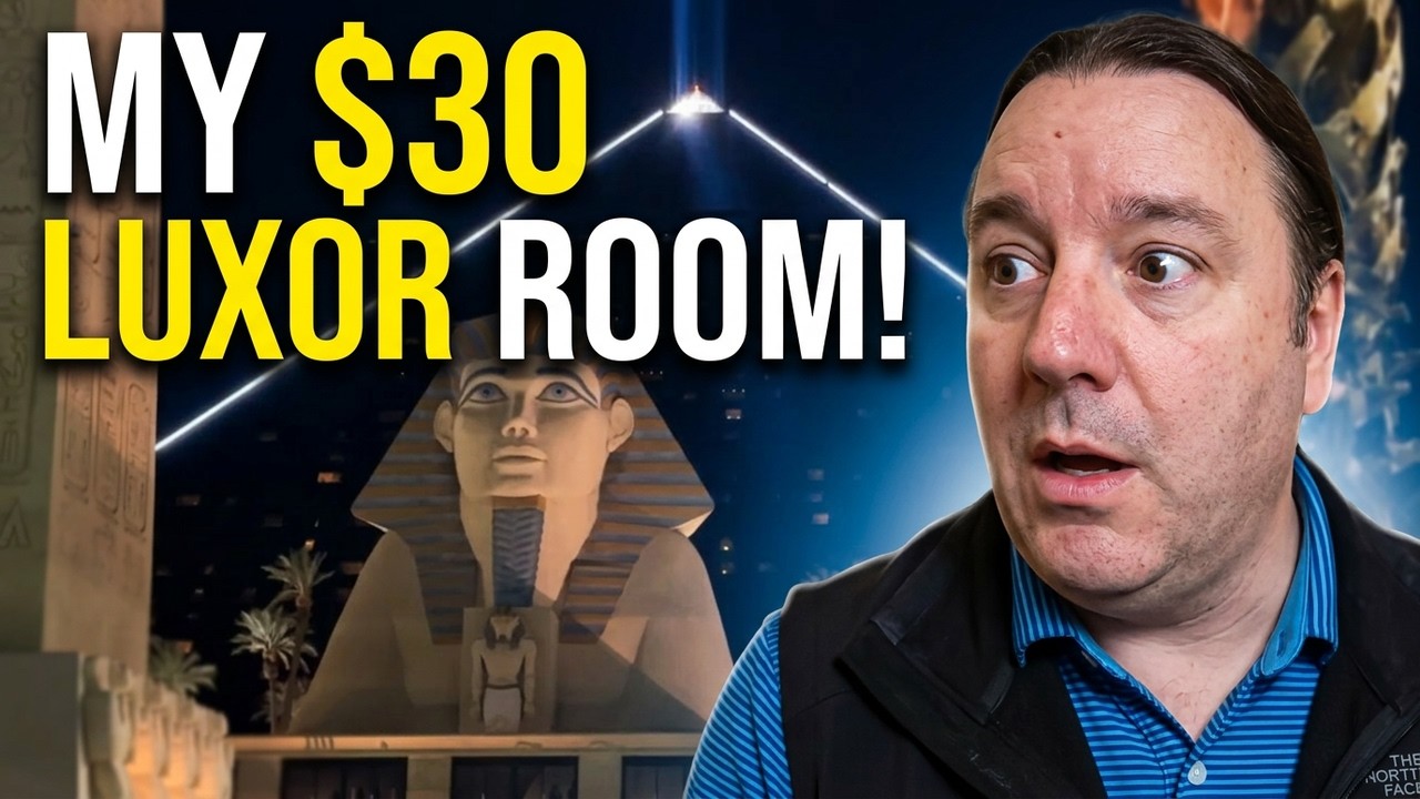 I was surprised. See my room tour at Luxor Las Vegas