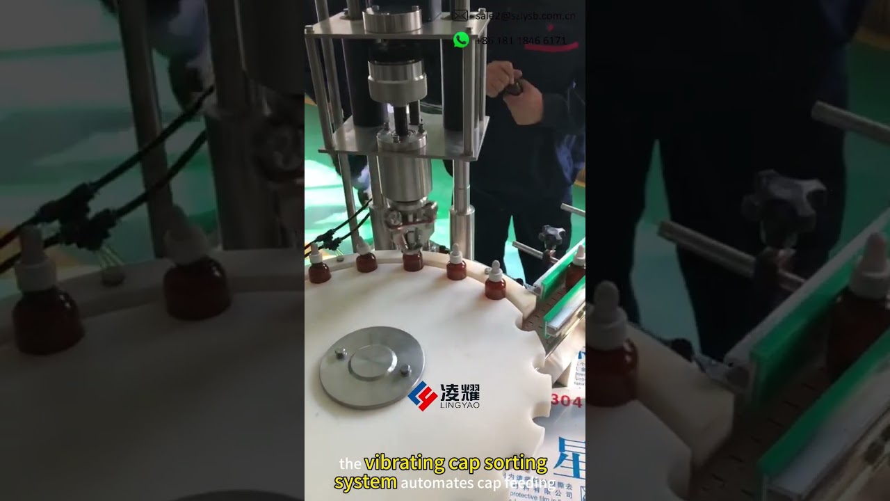 CBD Oil Filling Machine, Medical Grade Liquid Drop Filling Machine