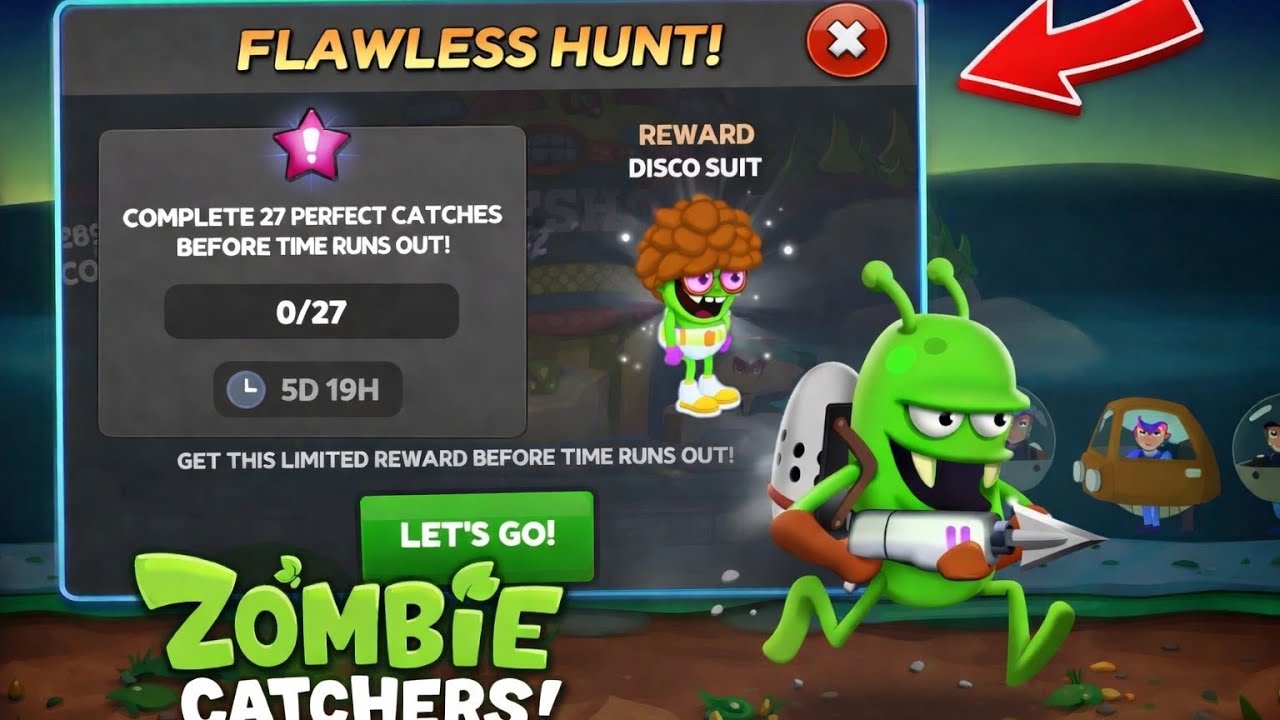ZOMBIE CATCHERS !!🧟🧟 DISCO SUIT New Skin Complete Gameplay 🤖🤖