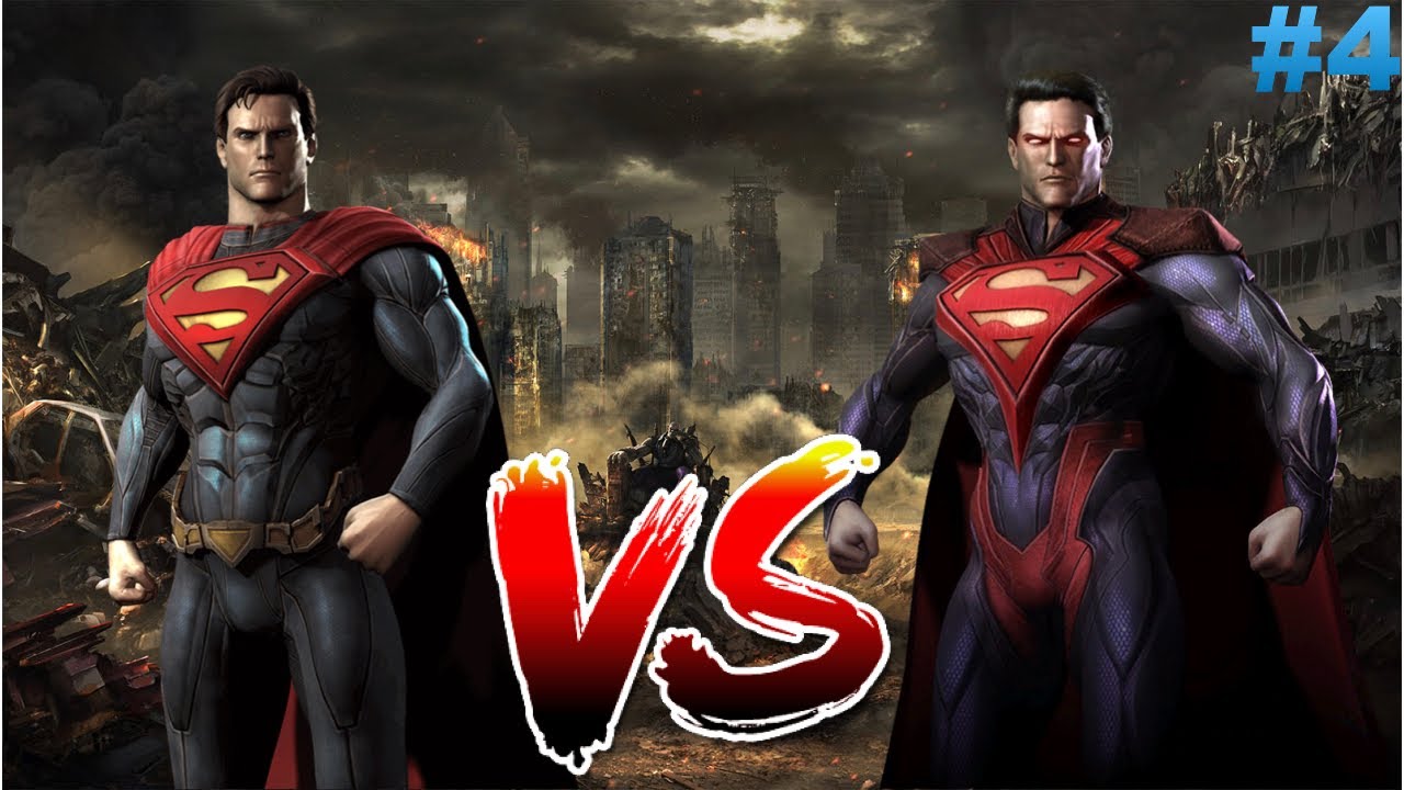 Injustice Gods Among Us part 4 - SuperMan Vs SuperMan - No Commentary ( Ending )