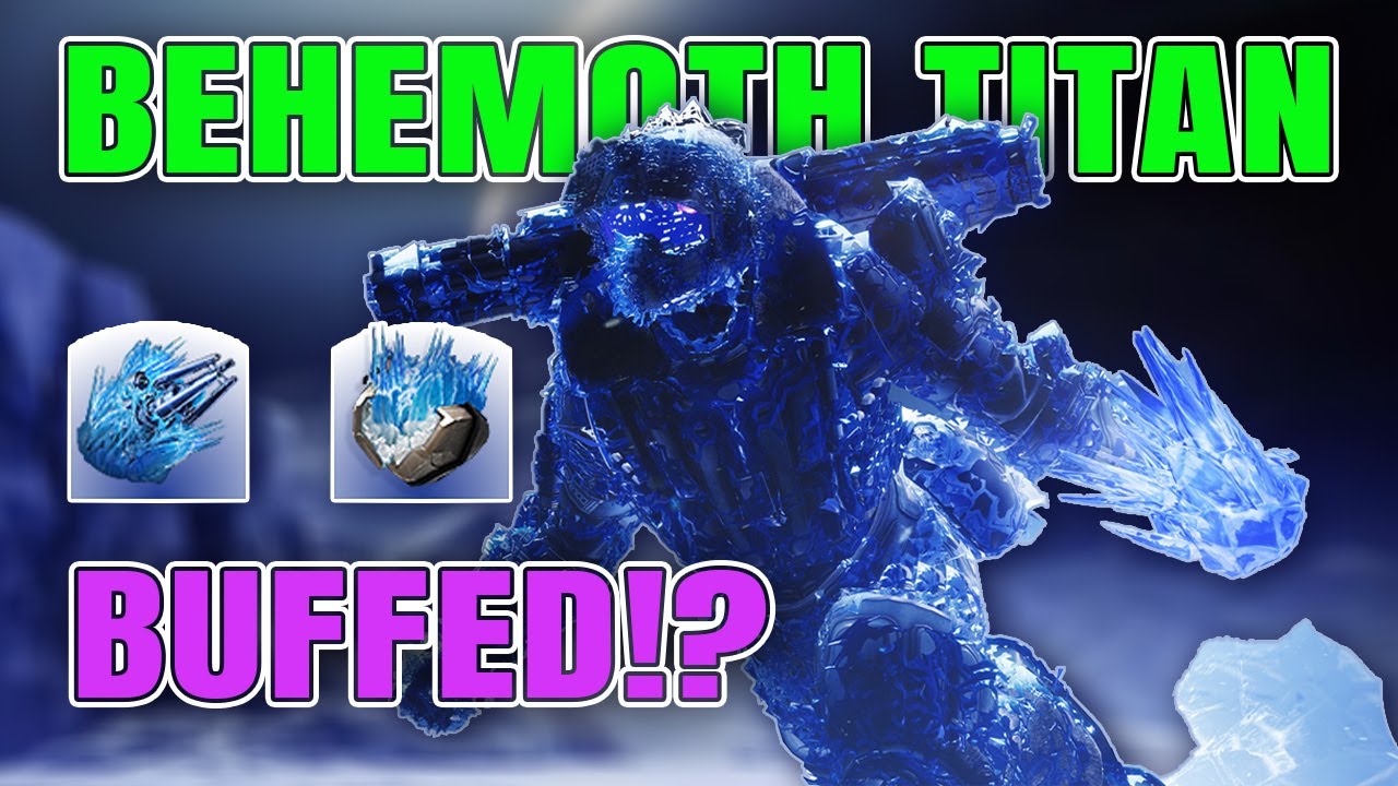 Behemoth Titan Does NOT Need Buffs | A Destiny 2 Montage