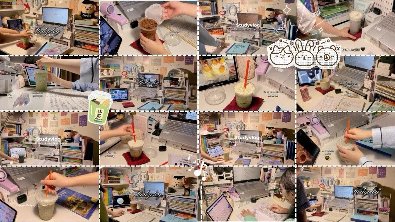 studyvlog ₊˚.🎧📓✩| Tổng hợp những video động lực học tập - P2