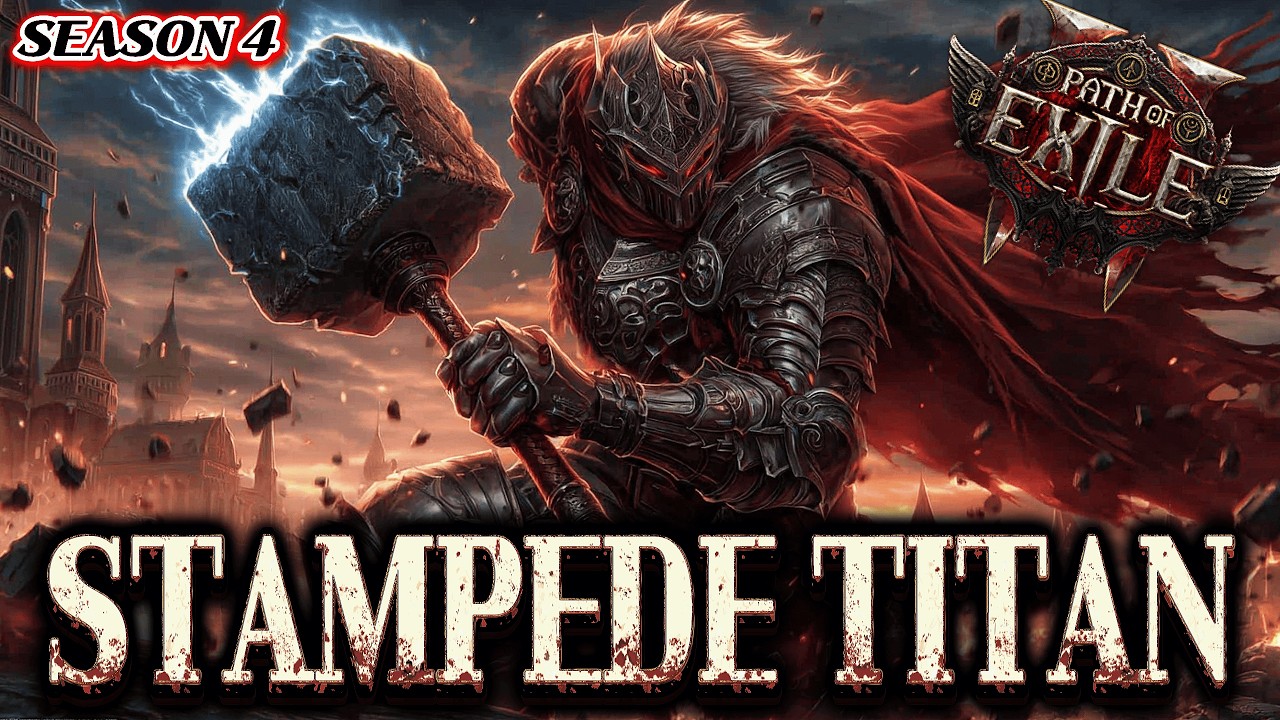 [0.4] PoE 2 STAMPEDE TITAN | T3 Xesht & Uber Arbiter | Warrior Build | Path of exile 2