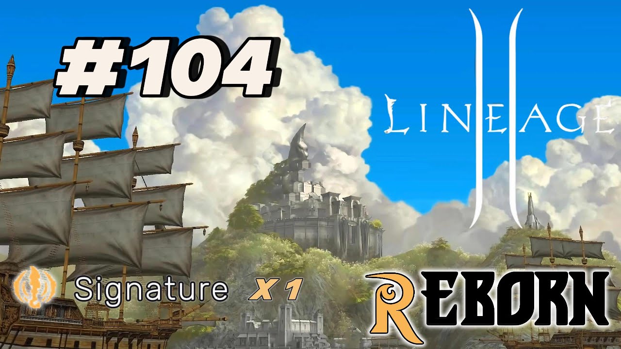 Lineage2 Reborn Signature x1 #104 - Dark Elf - Palus Knight - NoComent