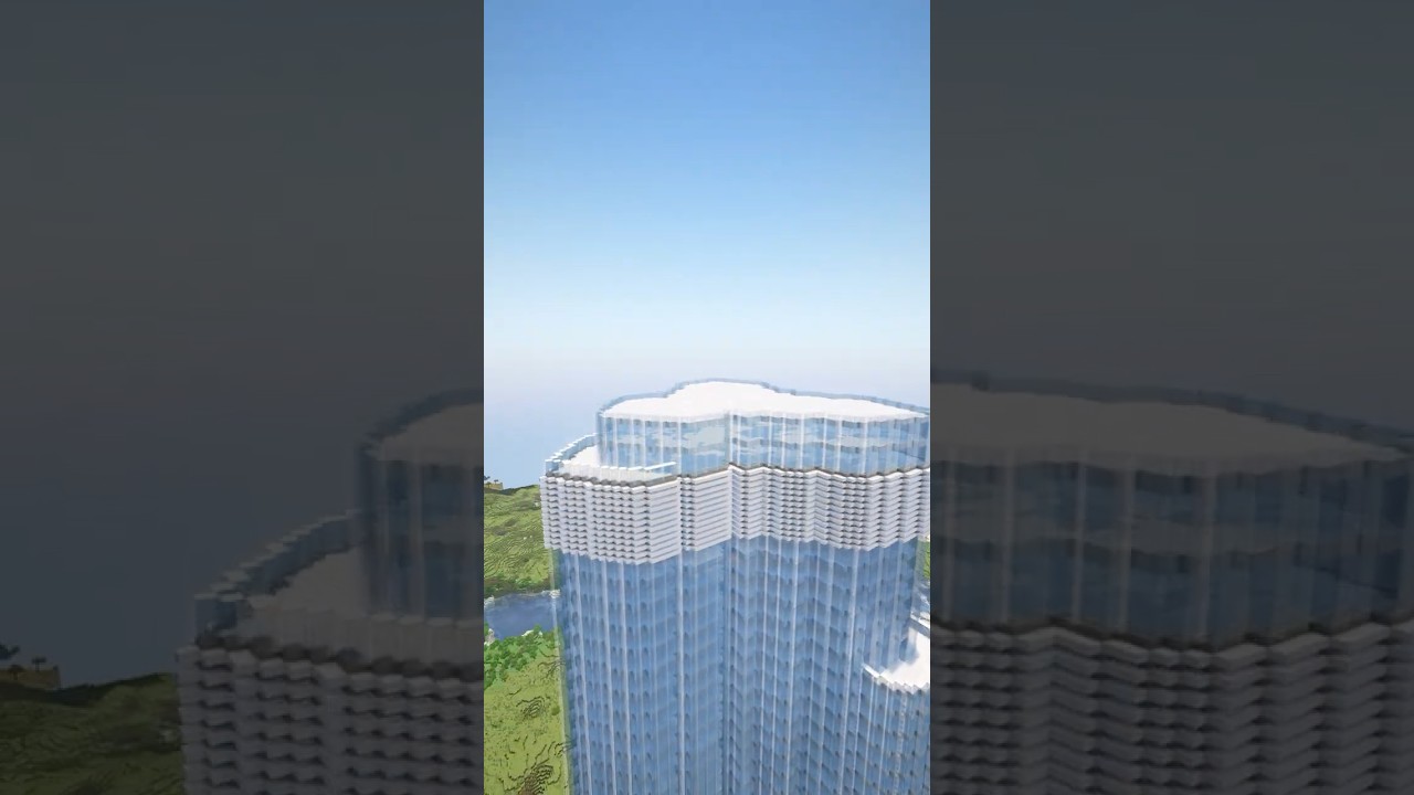 Burj Khalifa Minecraft Timelapse | #minecraftbuilding #minecraft