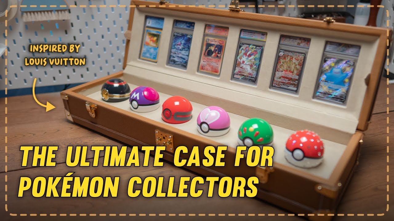 I Made a Luxury Pokémon Case for My Dream Team
