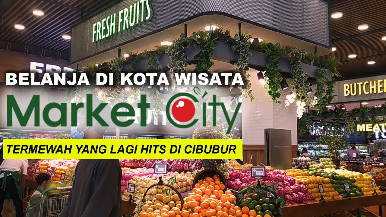 Review Belanja di Supermaket Termewah Kota Wisata Cibubur | Market City Cibubur | Story vlog