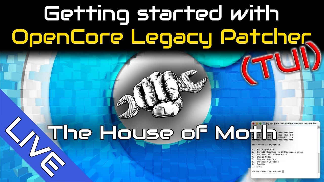 Getting started with OpenCore Legacy Patcher (TUI)