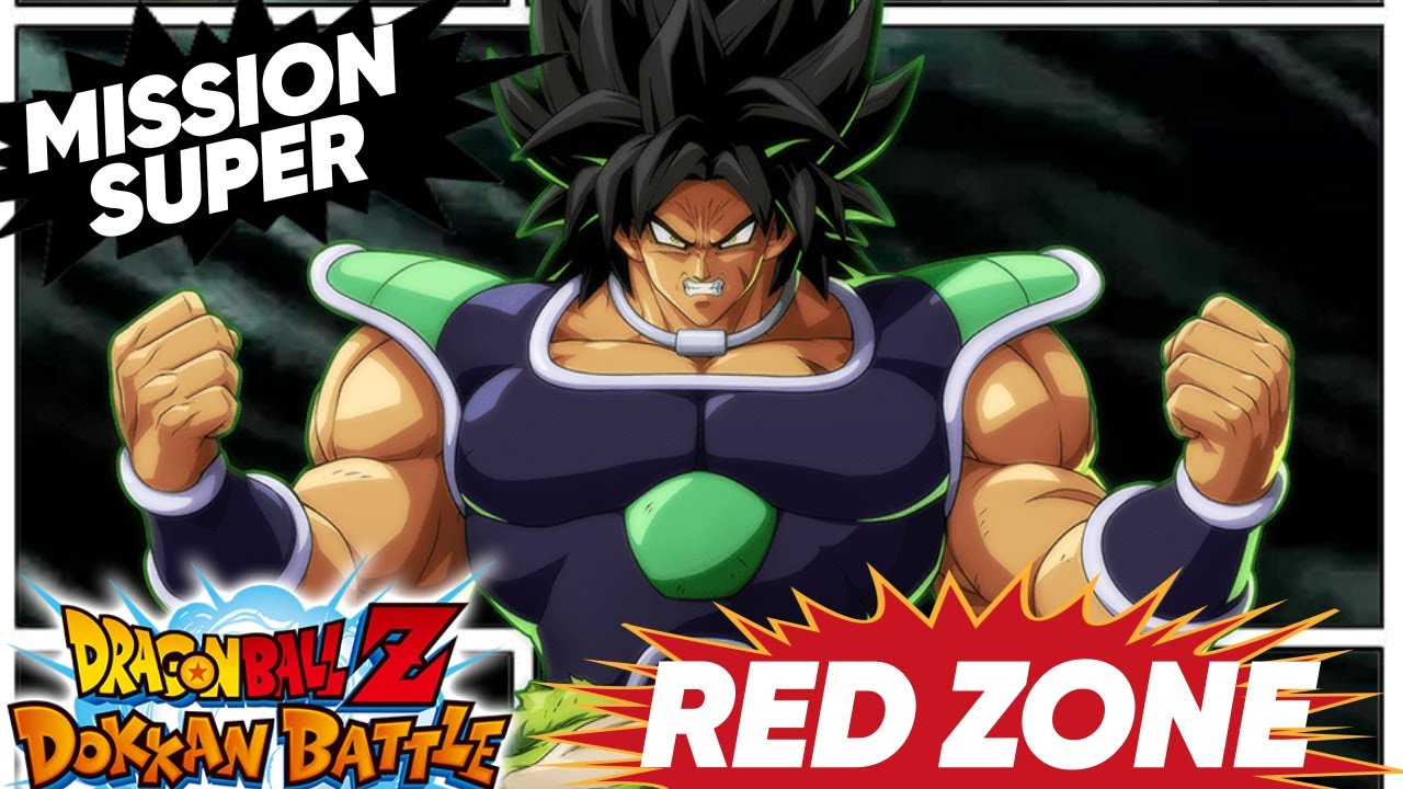MISSION ARC EN CIEL SUPER ! RED ZONE BROLY GBL DOKKAN BATTLE