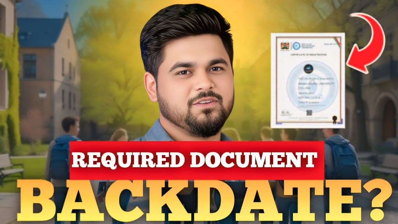 Required Documents For Backdate Degree 🔥 Backdate डिग्री के लिए आवश्यक Document 