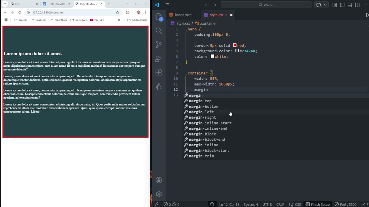css ch1 2