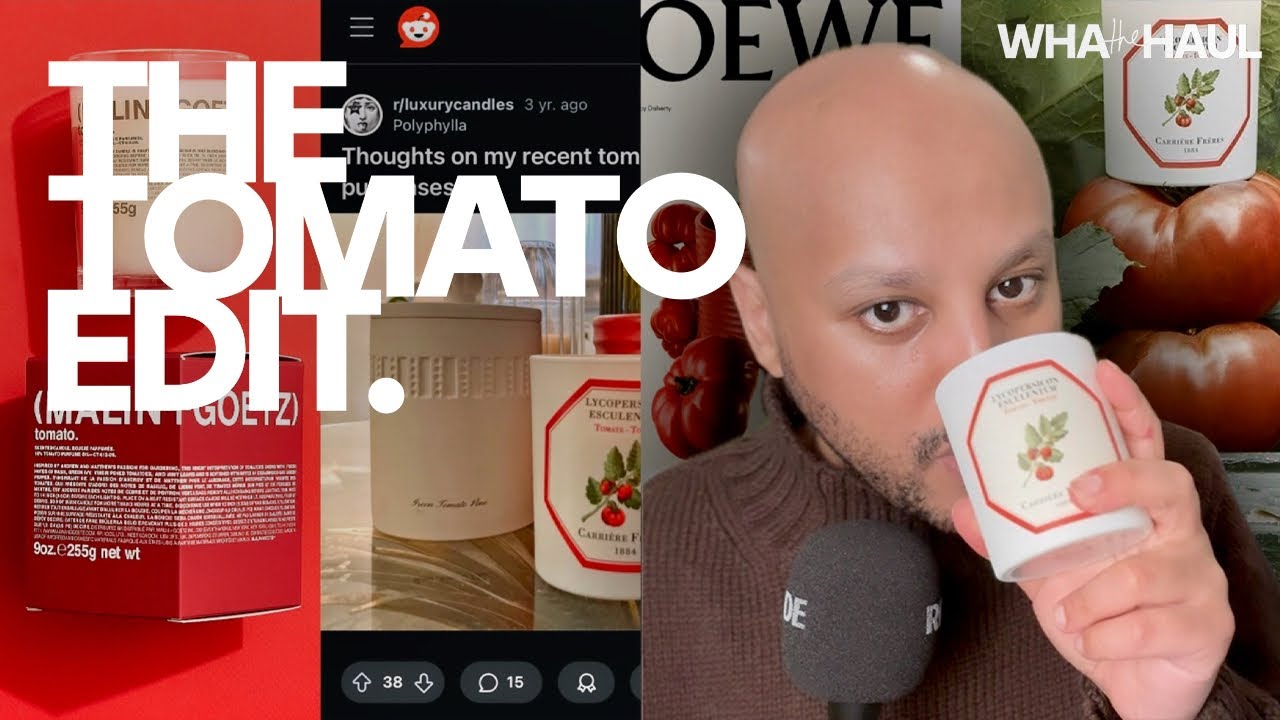 THE TOMATO EDIT 🍅 | CARRIÈRE FRERES, MALIN + GOETZ, LOEWE & JO MALONE Luxury Botanical Reviews