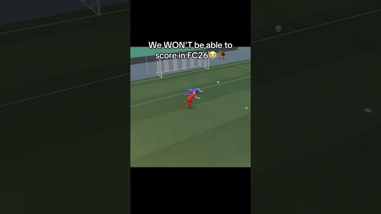 we WON'T score a goal in FC26😭✌🏻✌🏻