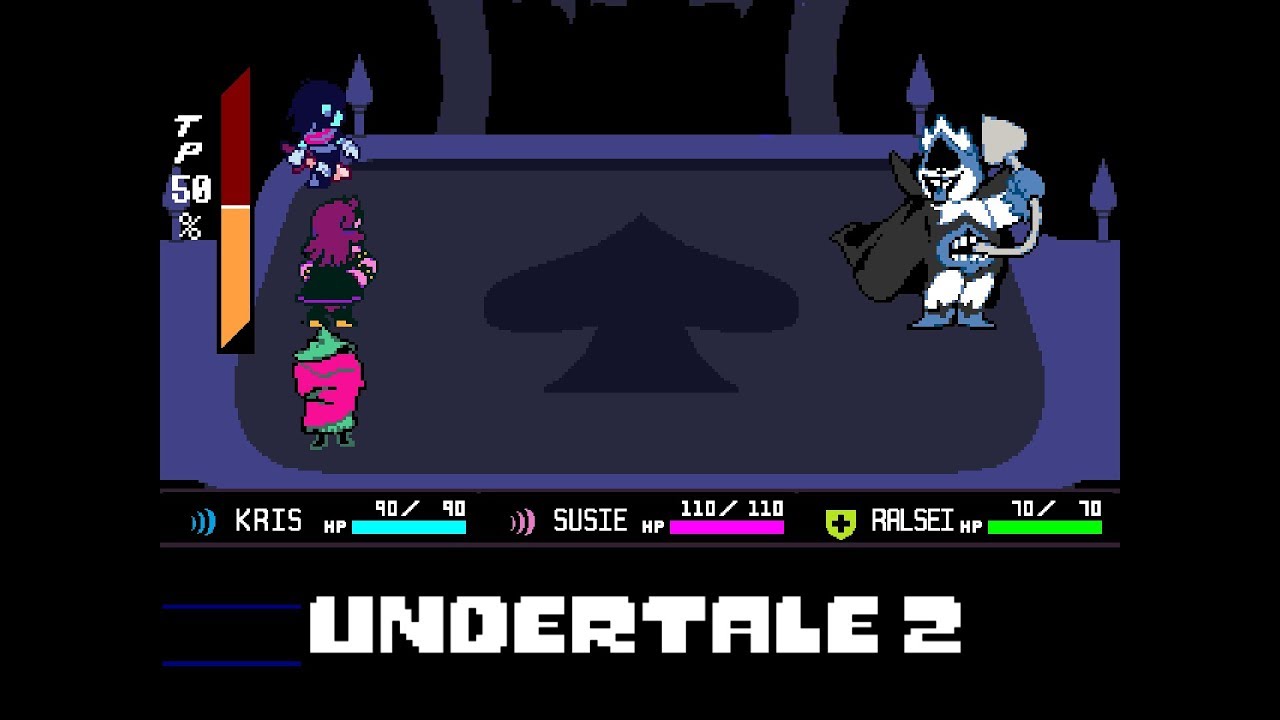 DELTARUNE - Final boss! Underground Ending!